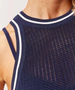 Solid & Striped Clothing The Carson Dress Mesh - Midnight Blue 9 Solid & Striped Clothing The Carson Dress Mesh - Midnight Blue