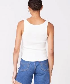 Monrow Baby Thermal Loose Henley Tank Clothing