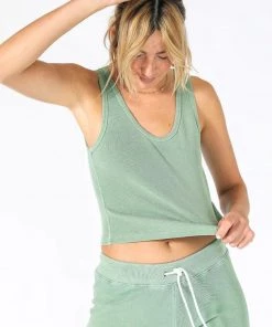 The Perfect White Tee Blondie Tank - Jade