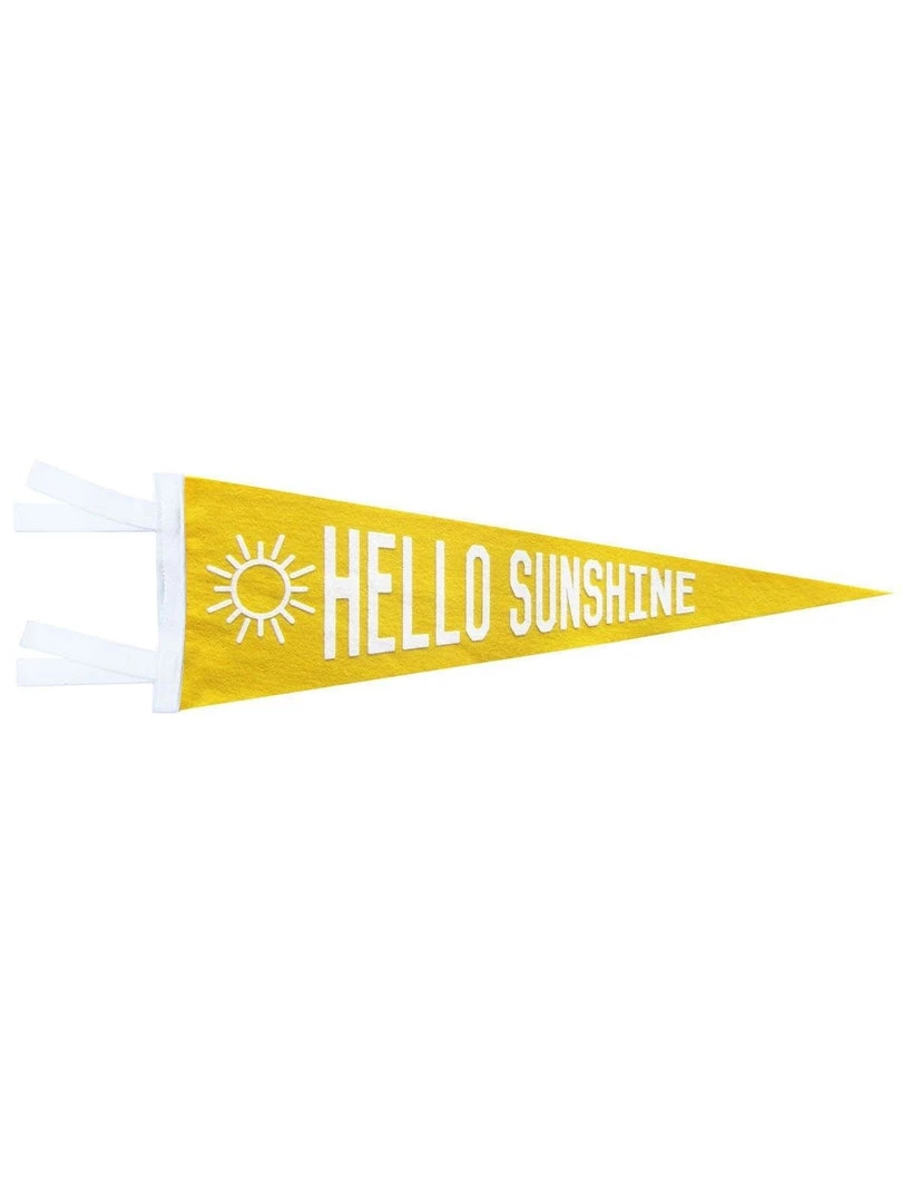 Three Potato Four Hello Sunshine Pennant 3 Three Potato Four Hello Sunshine Pennant