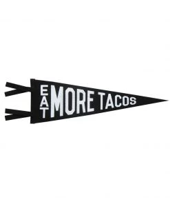 Three Potato Four Eat More Tacos Pennant Home & Gift