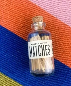 Made Market Co Home & Gift Mini Matches - Blue