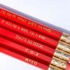 M.C. Pressure Pencil Pack - Red & Gold 1 M.C. Pressure Pencil Pack - Red & Gold