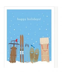 Apartment 2 Cards Happy Holiday Sleds Card