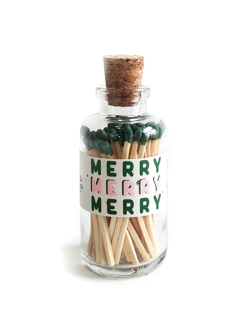 Made Market Co Mini Matches - Merry Home & Gift 3 Made Market Co Mini Matches - Merry Home & Gift