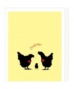 Apartment 2 Cards Baby Chick New Baby Card