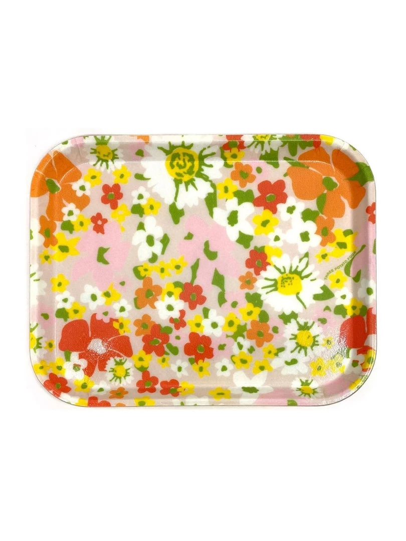Three Potato Four Accessories Medium Trinket Tray - Wildflowers 3 Three Potato Four Accessories Medium Trinket Tray - Wildflowers