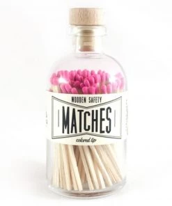 Made Market Co Medium Matches - Pink Home & Gift