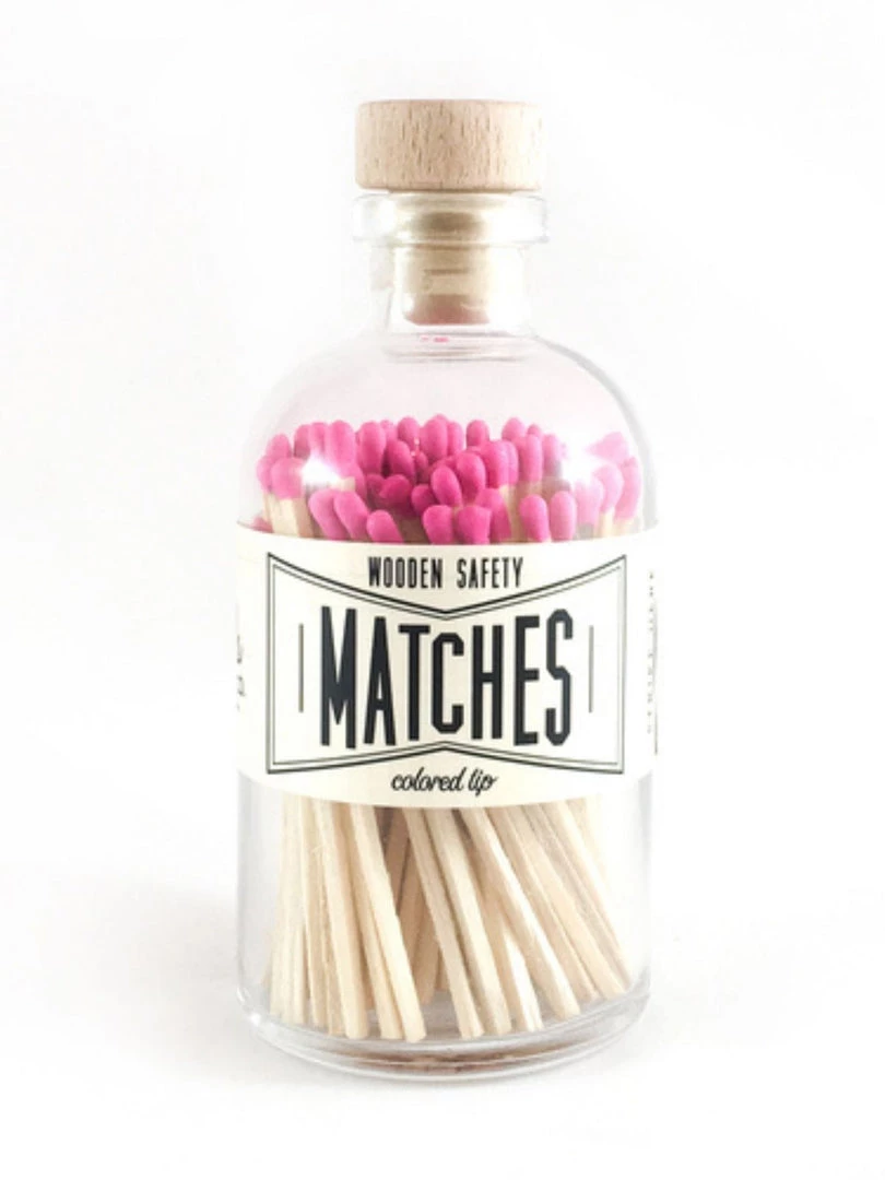 Made Market Co Medium Matches - Pink Home & Gift 3 Made Market Co Medium Matches - Pink Home & Gift