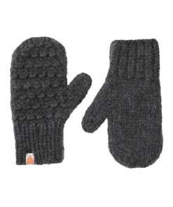 Sh*t That I Knit Gunn Mittens - Charcoal