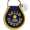 Three Potato Four Hello Sunshine Patch Keychain Accessories