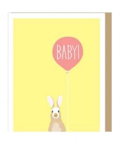 Apartment 2 Cards Baby Bunny Card
