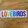 Stickers Northwest Lovebirds Boutique 2 Stickers Northwest Lovebirds Boutique