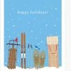 Apartment 2 Cards Happy Holidays Sleds Cards Box Of Ten 2 Apartment 2 Cards Happy Holidays Sleds Cards Box Of Ten