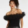 Autumn Cashmere Off The Shoulder Tulle Top Clothing 2 Autumn Cashmere Off The Shoulder Tulle Top Clothing
