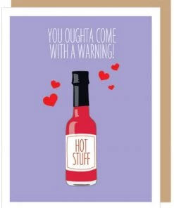 Apartment 2 Cards Hot Sauce Valentine Card