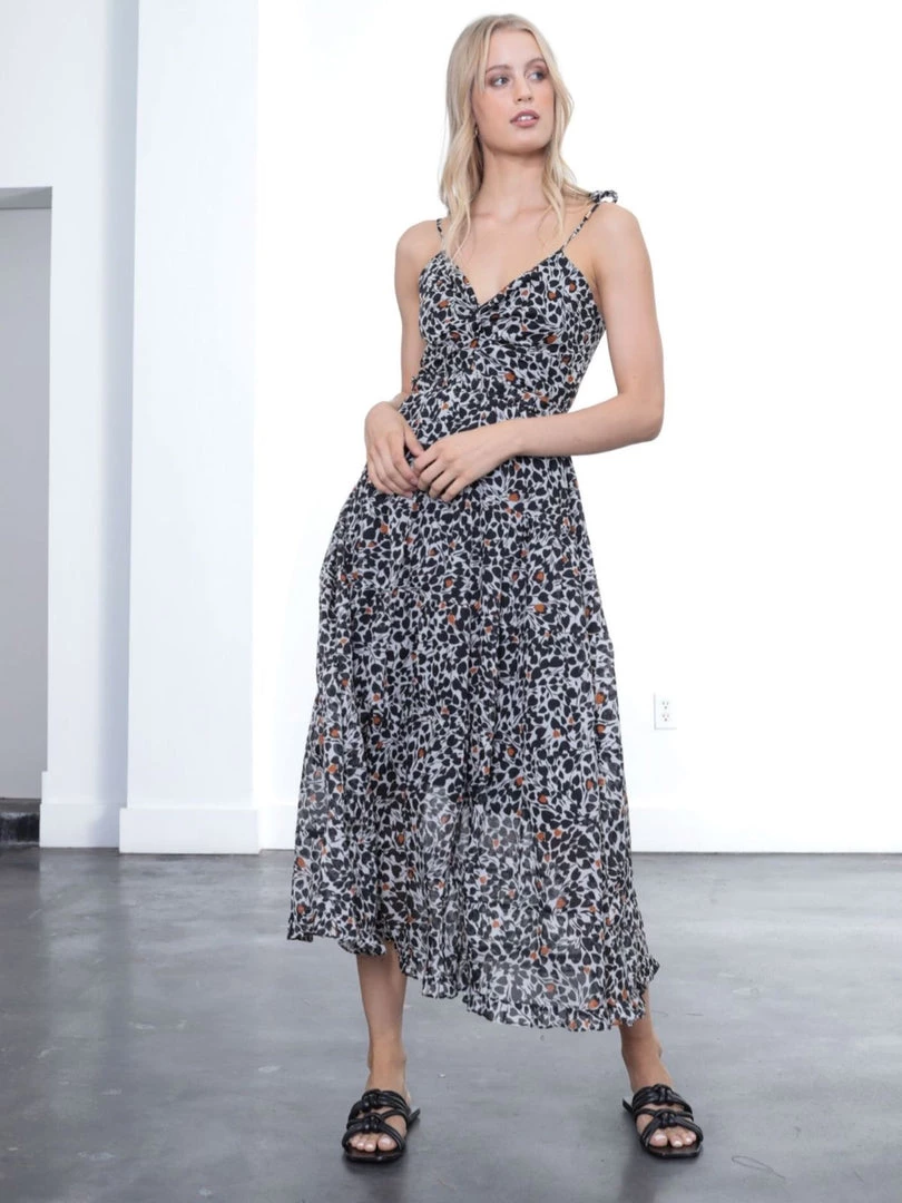 Karina Grimaldi Camille Print Dress Clothing 3 Karina Grimaldi Camille Print Dress Clothing