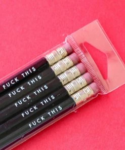 M.C. Pressure Pencil Pack - Black Home & Gift