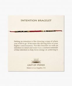 Cast Of Stones Intention Bracelet - Red Neutral Accessories