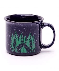 Counter Couture Camping Ceramic Coffee Mug