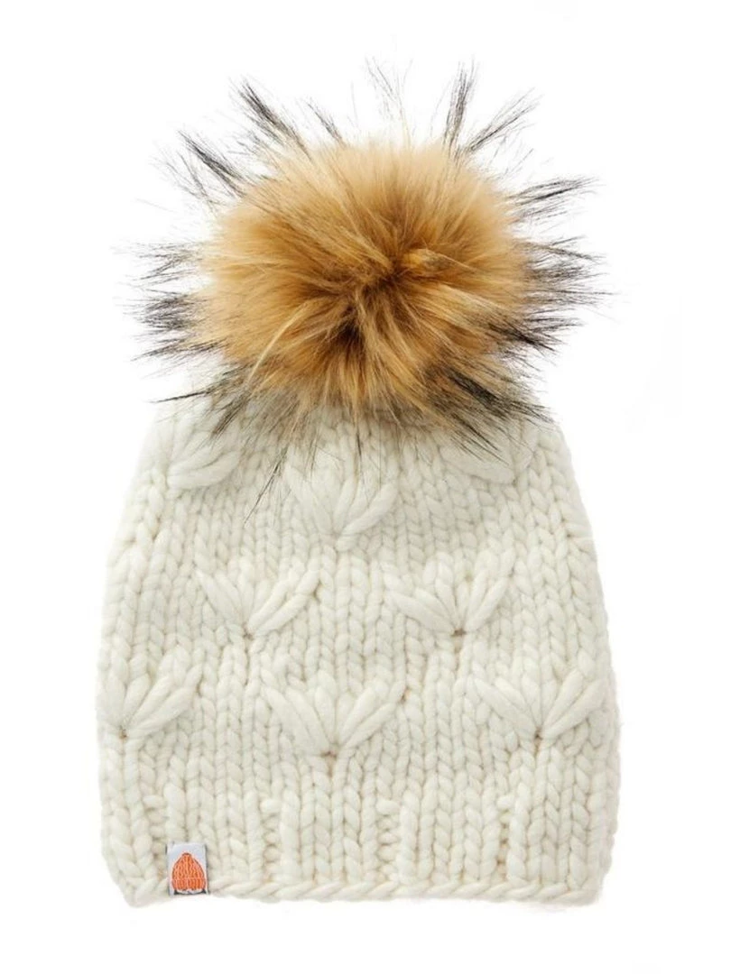 Sh*t That I Knit The Motley Beanie - White Lie 3 Sh*t That I Knit The Motley Beanie - White Lie