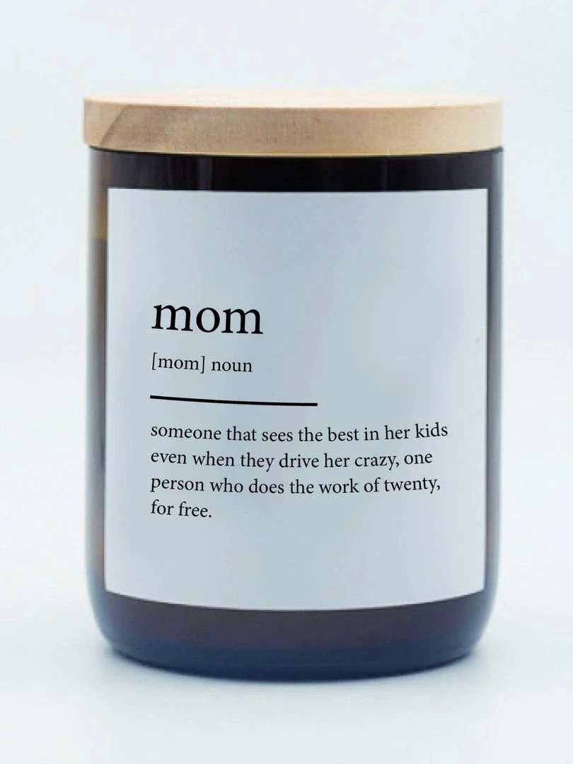 The Commonfolk Mom Dictionary Candle - Hudson Valley Home & Gift 3 The Commonfolk Mom Dictionary Candle - Hudson Valley Home & Gift