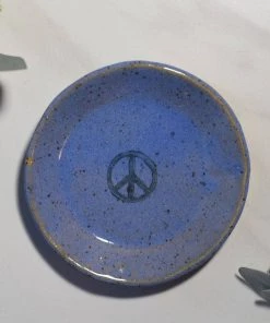 Mud & Maker Accessories Mini Plate - Peace Sign