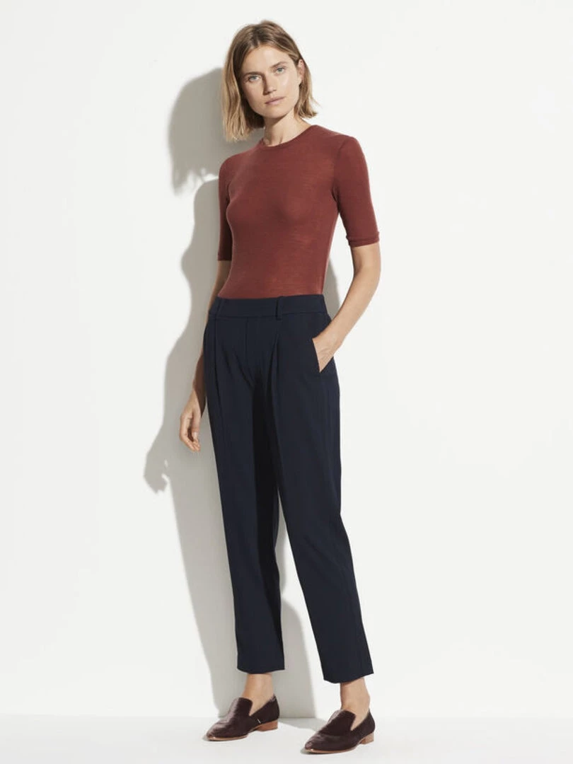 Vince Side Strap Pull On Pant - Navy Clothing 3 Vince Side Strap Pull On Pant - Navy Clothing
