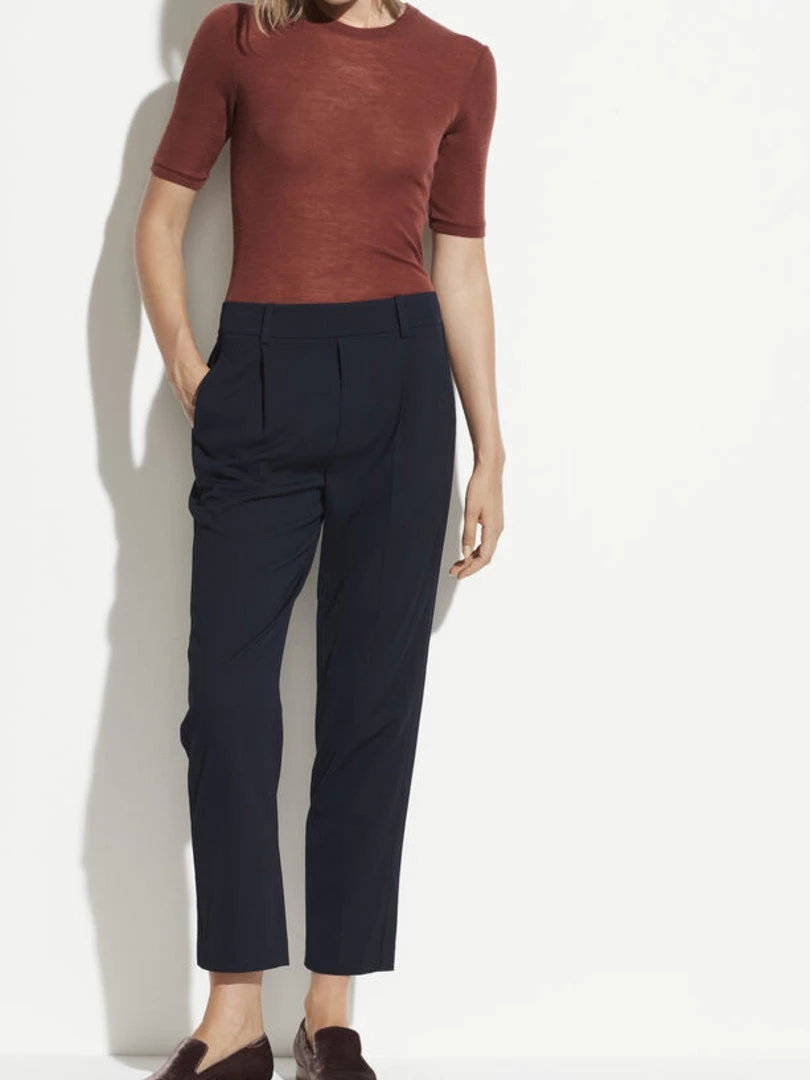 Vince Side Strap Pull On Pant - Navy Clothing 4 Vince Side Strap Pull On Pant - Navy Clothing