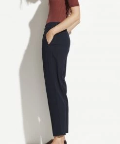 Vince Side Strap Pull On Pant - Navy Clothing 8 Vince Side Strap Pull On Pant - Navy Clothing
