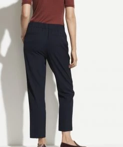 Vince Side Strap Pull On Pant - Navy Clothing 9 Vince Side Strap Pull On Pant - Navy Clothing