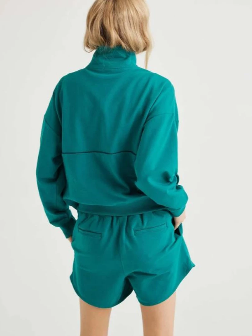 RicherPoorer Terry Sweatshort - Everglade 4 RicherPoorer Terry Sweatshort - Everglade