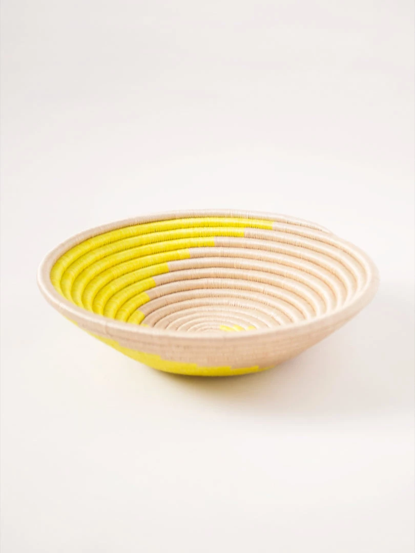 Indego Africa Citron Swirl Plateau Home & Gift 4 Indego Africa Citron Swirl Plateau Home & Gift