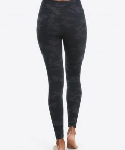 Spanx Clothing Black Camo Leggings