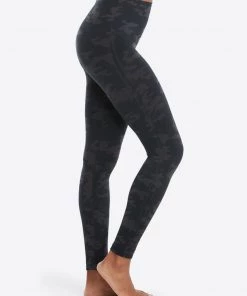 Spanx Clothing Black Camo Leggings