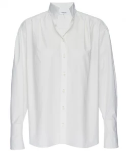 Frame Pleated Clean Collar