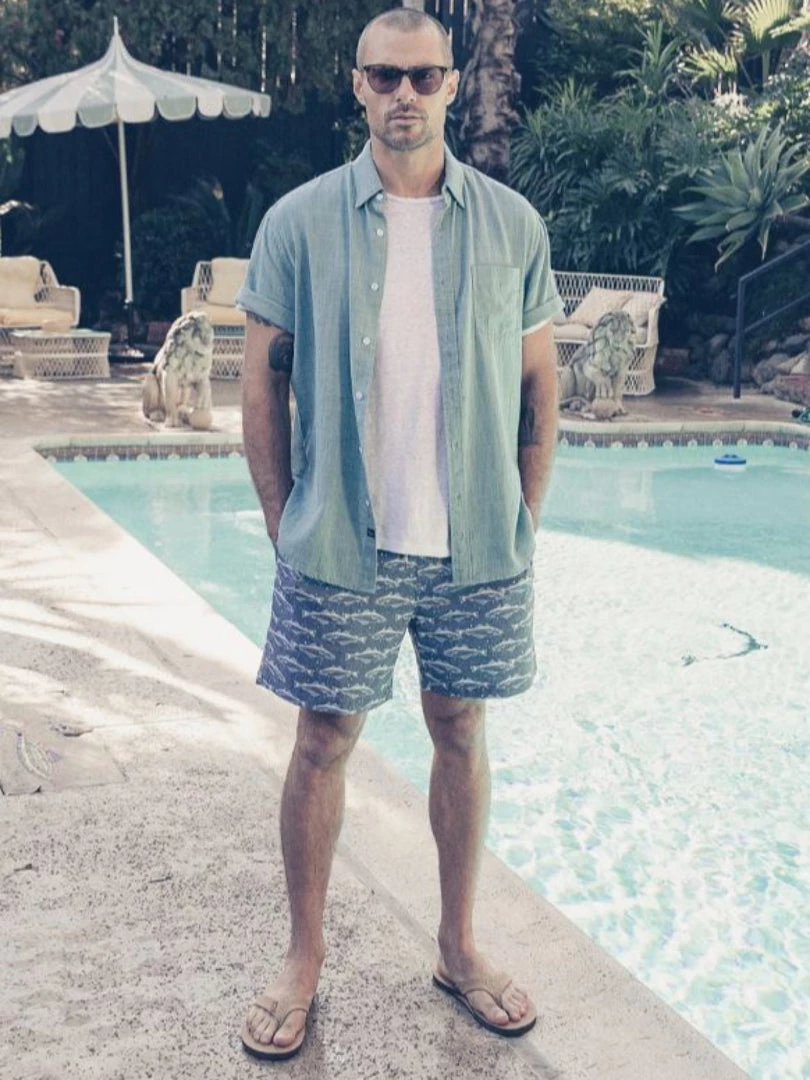 Rails Lennox - Navy/White Cloud Clothing 3 Rails Lennox - Navy/White Cloud Clothing