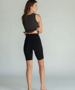 The Perfect White Tee Clothing Carly Biker Short