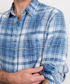 Rails Lennox - Navy/White Cloud Clothing