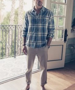 Rails Lennox - Navy/White Cloud Clothing 7 Rails Lennox - Navy/White Cloud Clothing