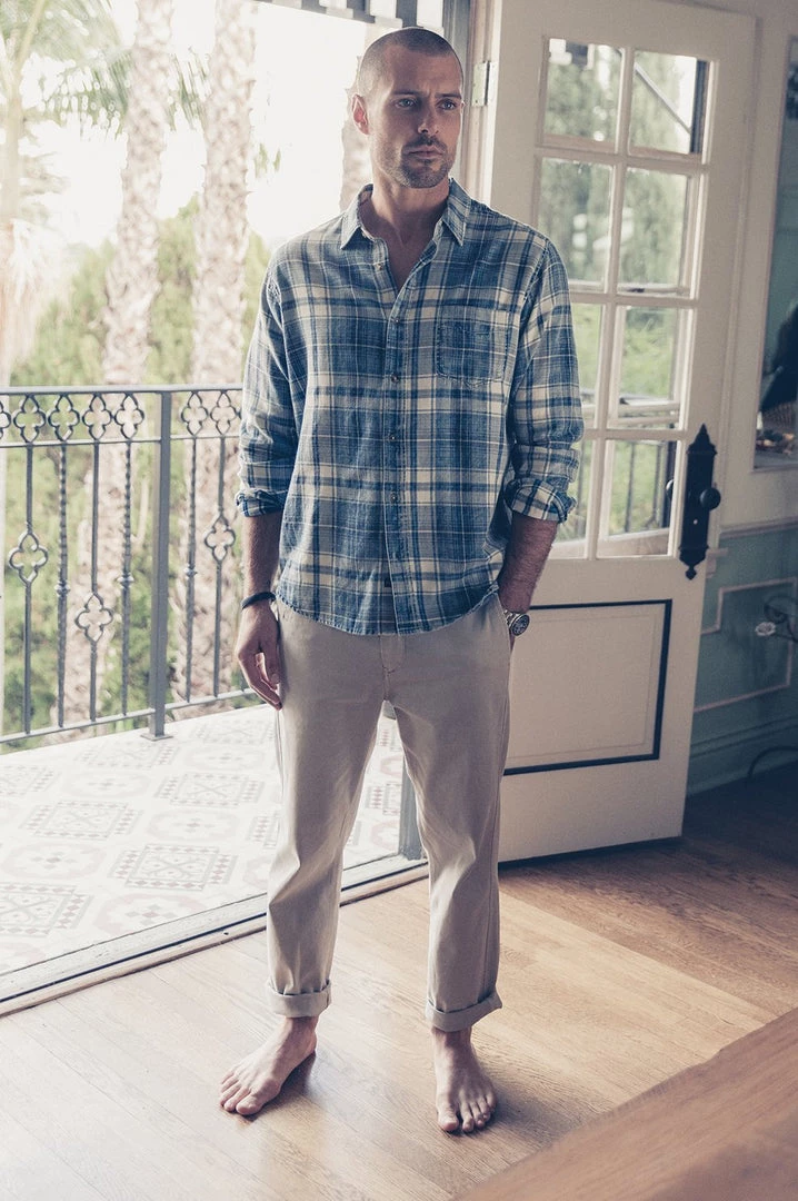 Rails Lennox - Navy/White Cloud Clothing 5 Rails Lennox - Navy/White Cloud Clothing