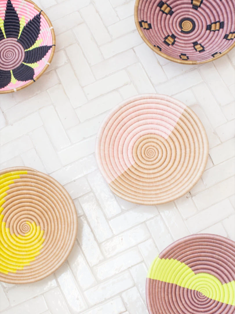 Indego Africa Citron Swirl Plateau Home & Gift 5 Indego Africa Citron Swirl Plateau Home & Gift