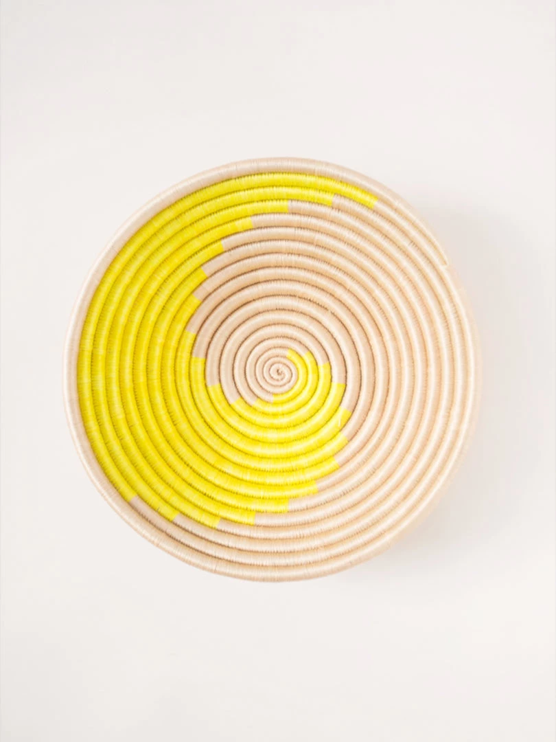 Indego Africa Citron Swirl Plateau Home & Gift 3 Indego Africa Citron Swirl Plateau Home & Gift