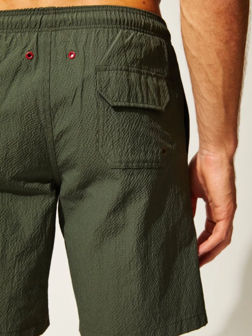 Solid & Striped The California - Olive Seersucker 6 Solid & Striped The California - Olive Seersucker